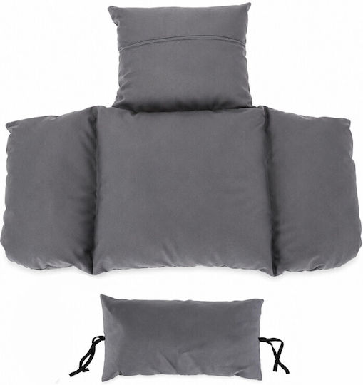 Perna Swing Cushion De Grădină Gri 90x100 cm