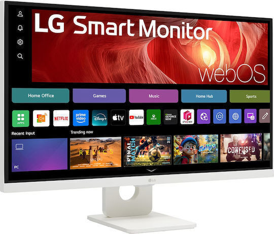 LG 27U731SB-W IPS HDR Smart Monitor 27" 4K 3840x2160 with Response Time 5ms GTG White