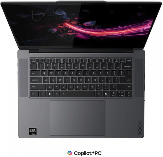 Lenovo Yoga Pro 7 15ASH11 15.3" OLED QHD+ Ecran Tactil 165Hz (Seria Ryzen AI Max+ 300-388/32GB/1TB SSD/Fără Sistem de Operare) Thunder Grey (Tastatură US)