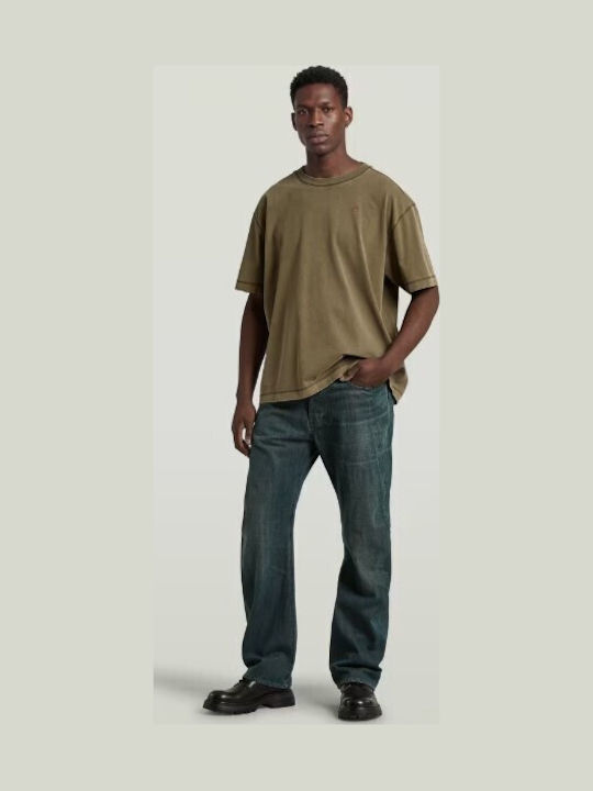 Contor 3D Мъжки Панталон Джинси Regular Fit Син