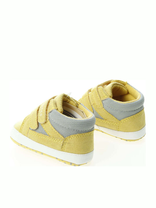 Chicco Weiche Sohlenschuhe für Babys Turnschuhe Gelbe