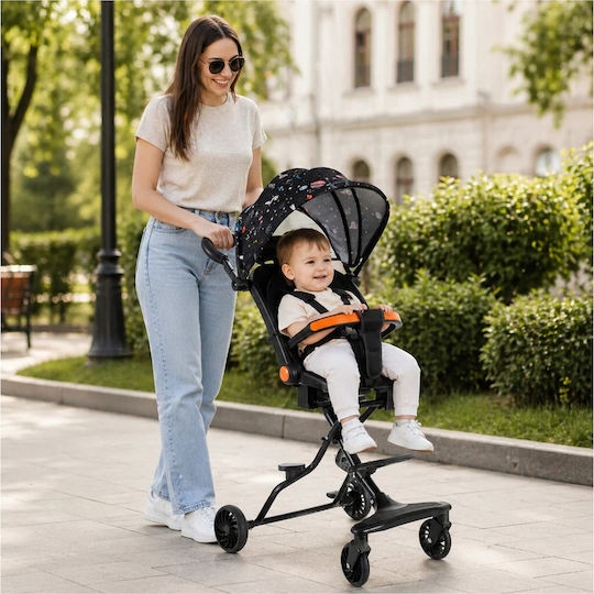 KD-2010 Cărucior pentru copii Potrivit de la 6+ luni Multicolor