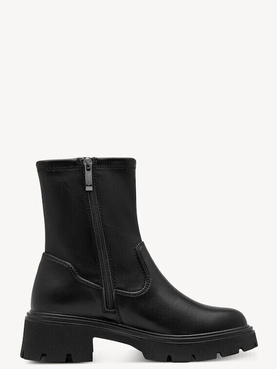 Damen Chelsea-Stiefel Schwarz