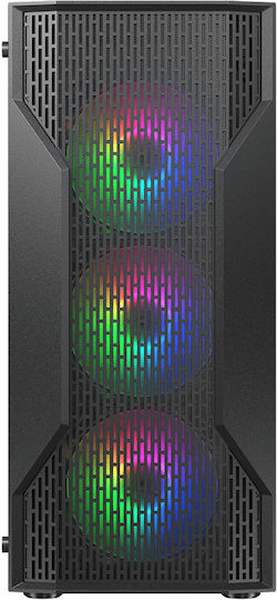 U-Case Ember Gaming PC RGB Desktop PC (Ryzen 5-5500/16GB DDR4/512GB SSD/GeForce RTX 3050/Windows 11 Home)