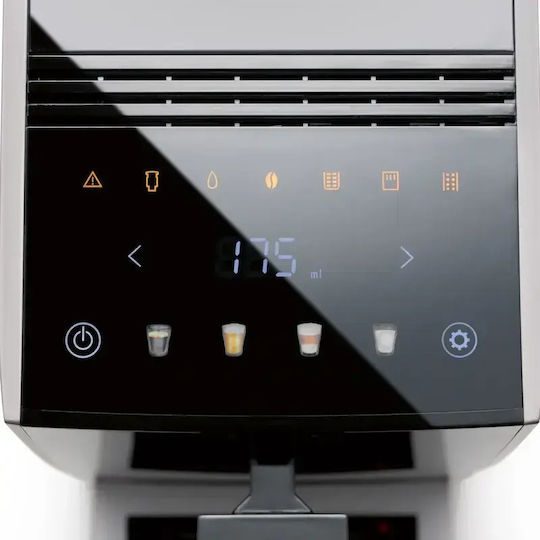 Solis Caffeandpiu Mașină Espresso Automată 1350W Presiune 19bar pentru Cappuccino Gri