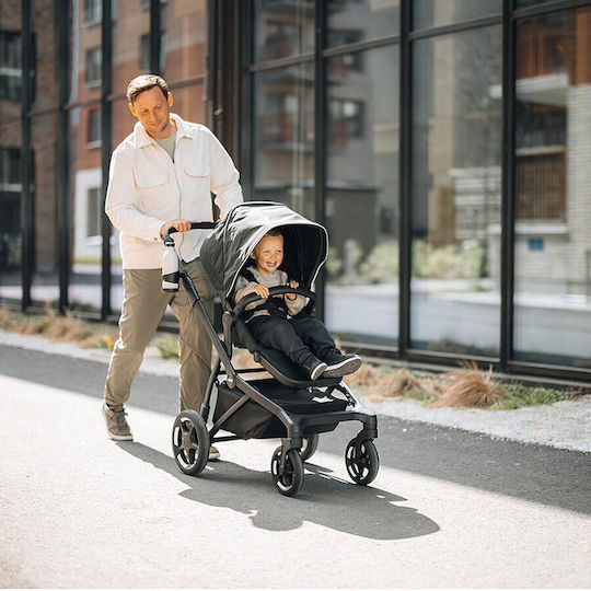 Thule Sleek 2 Reglabil Cărucior 2 în 1 Potrivit pentru Nou-născuți Negru