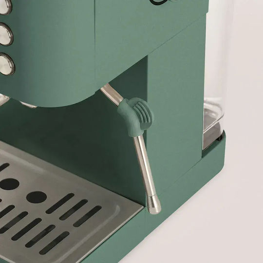 Create Thera Classic Mașină Espresso 1350W Presiune 20bar Verde