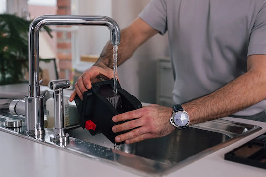 Αυτόματη Μηχανή Espresso 1465W Πίεσης 15bar για Cappuccino με Μύλο Άλεσης Πράσινη
