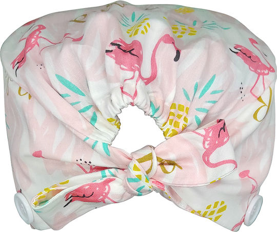 Brims and Trims Унисекс Хирургическа Капачка Бяла