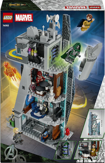 Marvel Avengers Doomsday New Avengers Tower for 12+ Years 954 pcs