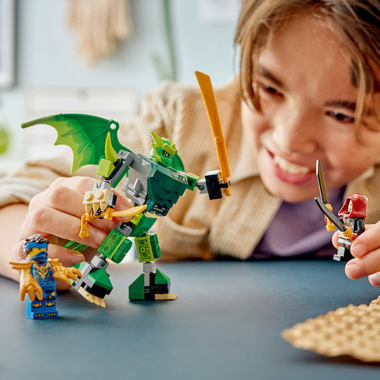 LEGO Ninjago Lloyd Dragon Robot Bătălie Pentru 6+ Ani 81 Bucăți