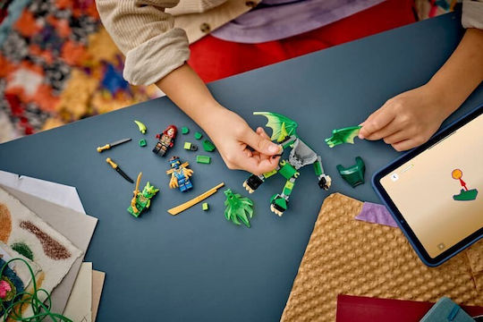 LEGO Ninjago Lloyd Dragon Robot Bătălie Pentru 6+ Ani 81 Bucăți