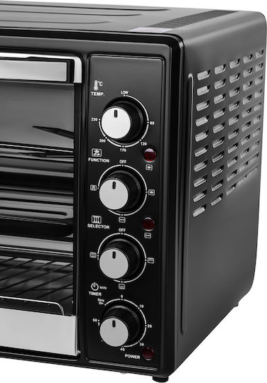 Kraft & Dele Cuptor Electric 48lt Fără Arzătoare Cu Aer Maro