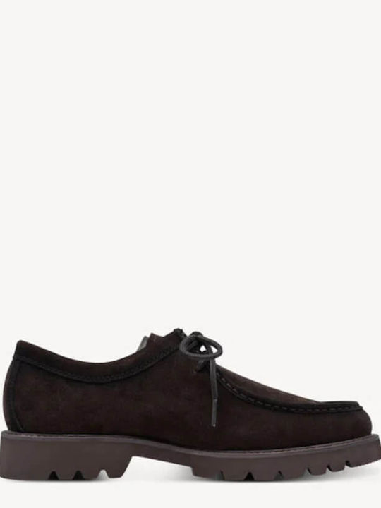 Suede Men's Casual Shoes Brown