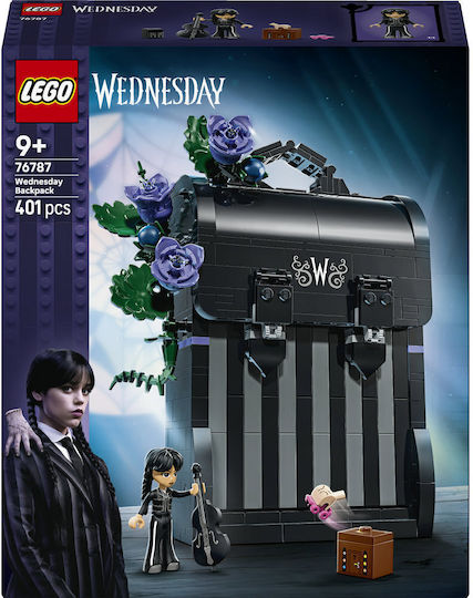 LEGO Rucsac Wednesday Wednesday pentru 9+ Ani 401 buc