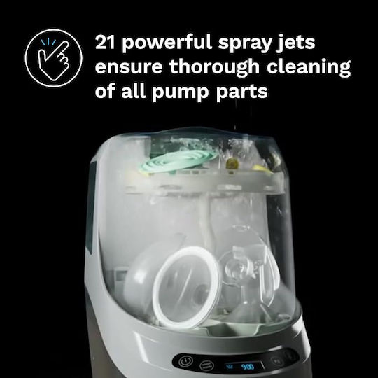 Baby Brezza Стойка за помпа за кърма – Резервна кошница Bottle Washer Pro