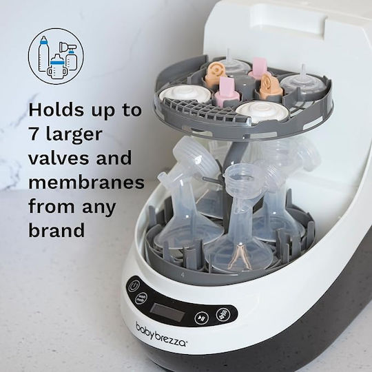 Baby Brezza Стойка за помпа за кърма – Резервна кошница Bottle Washer Pro