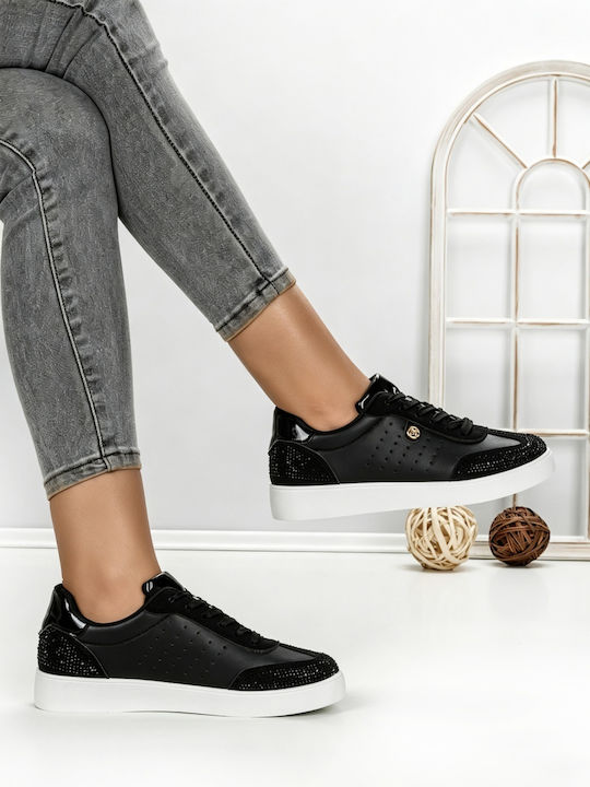 Adidași Flatforms Pentru Femei Negri