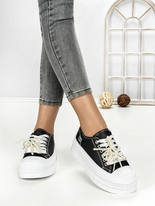 Adidași Flatforms Pentru Femei Negri