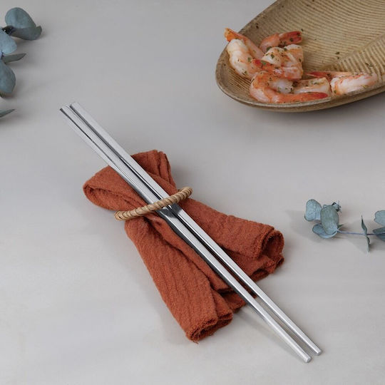 Berlinger Haus Chopsticks Μεταλλικά Γκρι 12τμχ
