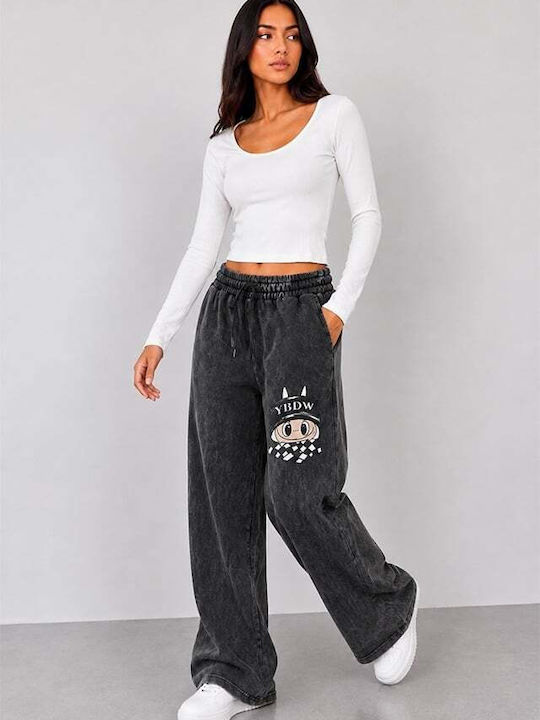 Pantaloni Dama Catifea Lejeri Negru