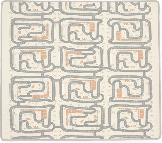 Mamabrum Παιδικό Χαλί Cars Μπεζ 152x22cm
