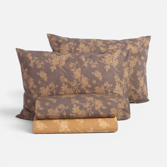 Nef-Nef Homeware Dream Комплект Чаршафи Двойни 240x270см Екрю (4бр)