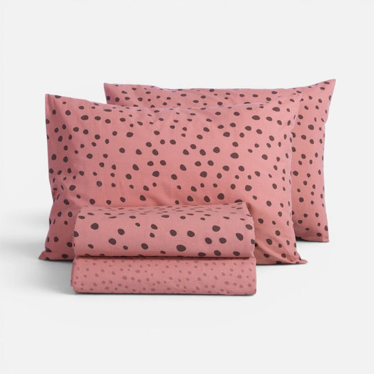 Nef-Nef Homeware Trust Комплект Чаршафи King Size с Еластична лента 240x270+35см. Екрю (4бр)