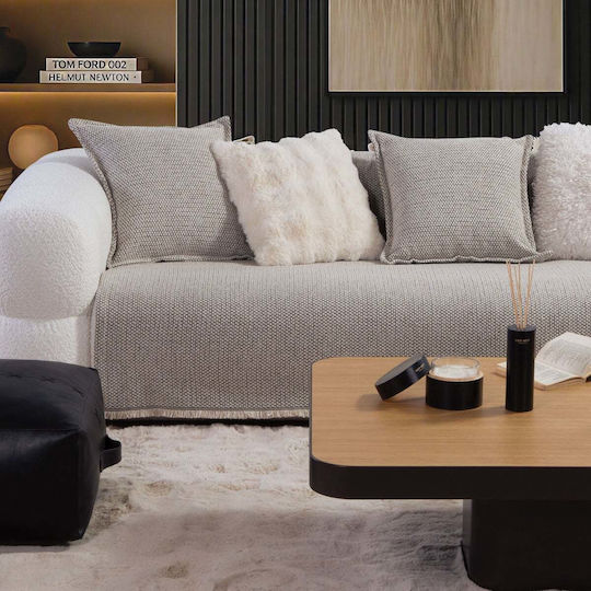 Nef-Nef Homeware Brooklyn Sofa Throws 2 Seater P170xM250cm Brown Nef-Nef Homeware Brooklyn Sofa Throws 2 Seater P170xM250cm Brown