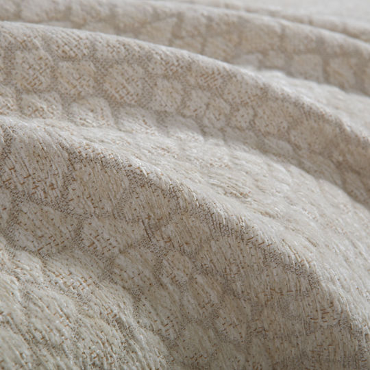 Nef-Nef Homeware Акр-bamb-пол Decore Покривка за триместен диван Chenille 170x300см Екрю