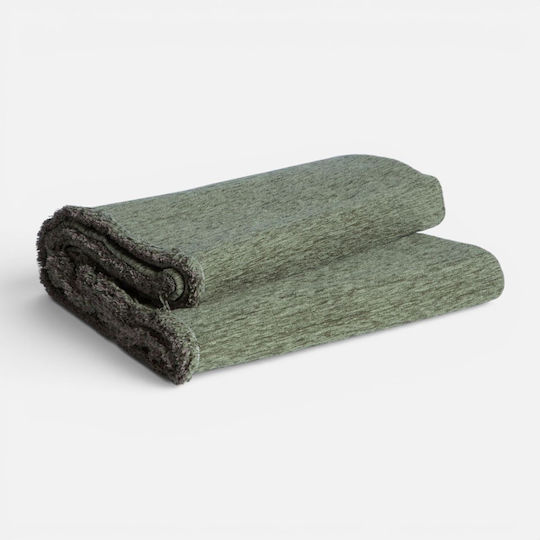 Nef-Nef Homeware Venezia Sesselüberwurf Chenille 170x180cm Grüne