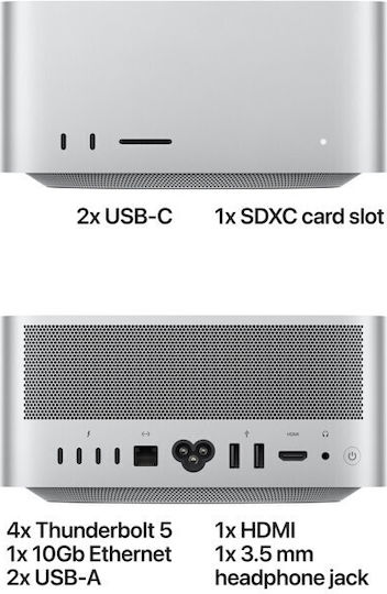 Apple Mac Studio 2026 (M5 Max 18-core/36GB/512GB SSD/MacOS) 32-core GPU