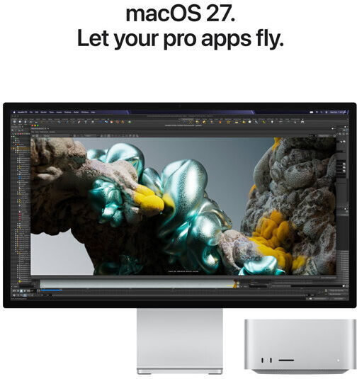 Apple Mac Studio 2026 (M5 Max 18-core/36GB/512GB SSD/MacOS) 32-core GPU