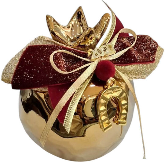 Kalliopi Silver Щастие За Дома Нар Златист Керамика 2027 8x10см Kalliopi Silver Щастие За Дома Нар Златист Керамика 2027 8x10см