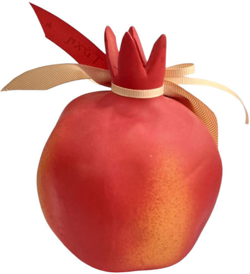 Kalliopi Silver Neujahrs Glücksbringer Granatapfel Rot Keramik 2027 10x12cm