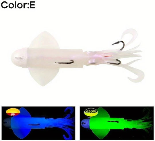 MAX Fluorescent Squid Jig 180gr Blue