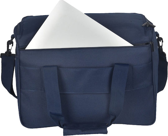 CabinFly Geantă Voiaj Albastră Cu Roți Din Material Textil M40xL20xÎ30cm