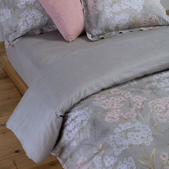 Nef-Nef Homeware Σετ Υπέρδιπλη 240x230cm Darling Grey
