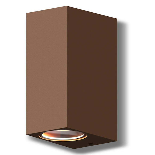 Calex Iluminat Exterior Montat Pe Perete Spot GU10 IP54 Dublu Fascicul