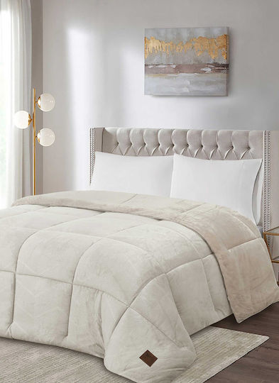 Madi Single Sherpa Comforter 160x220 cm Beige Madi Single Sherpa Comforter 160x220 cm Beige