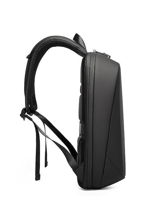Bange 7251 Αδιάβροχη Τσάντα Πλάτης για Laptop 15" με Θύρα USB σε Γκρι χρώμα
