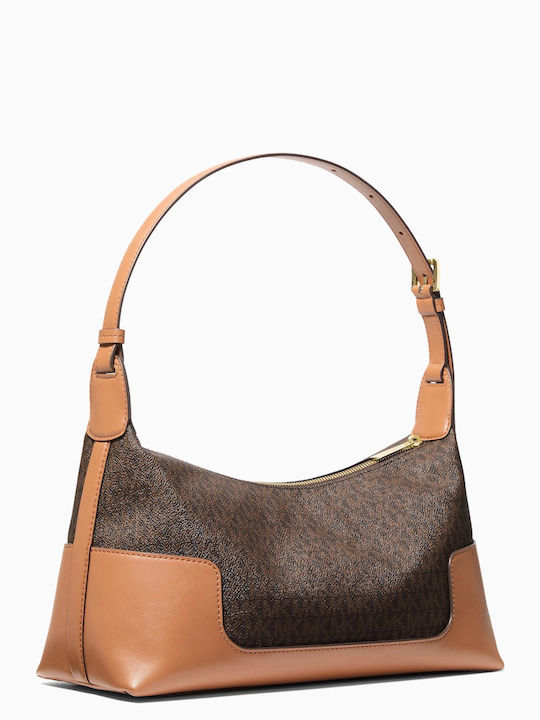 Michael Damen Schultertasche Braun