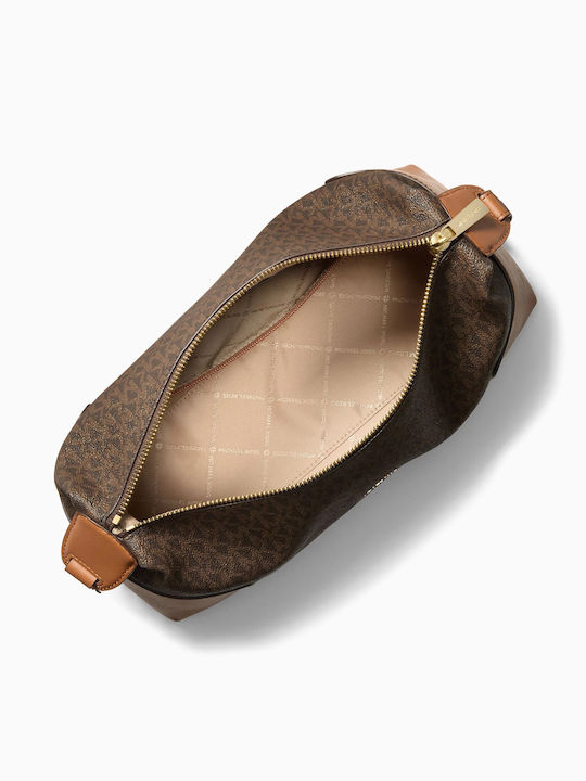 Michael Damen Schultertasche Braun