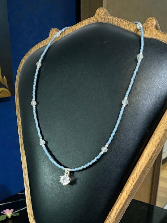 Ezera Choker Talisman Din Argint Ezera Choker Talisman Din Argint