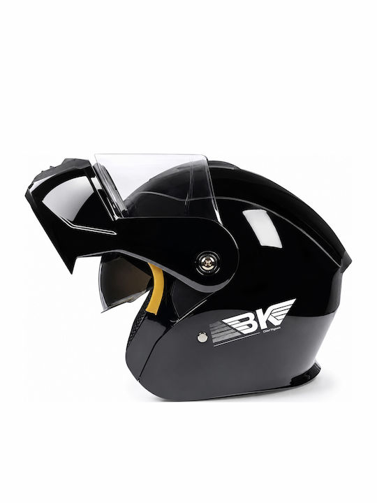 FIXATO Nova Black Κράνος Μηχανής Flip-Up ECE 22.06 με Sunvisor