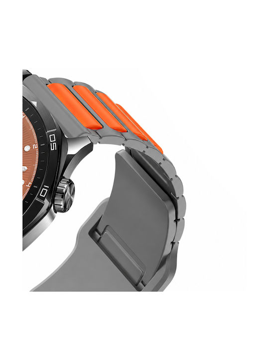 Hoco Silicone Grey Strap (Samsung Huawei Xiaomi Vivo Oppo)