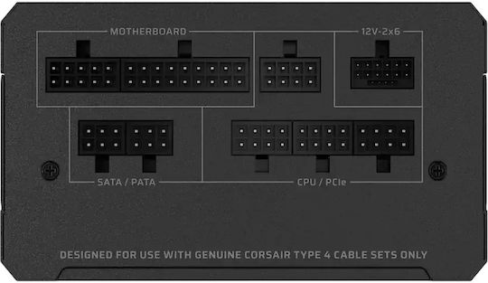 Corsair RM850e 850W Черен Захранващ блок за компютри Пълен модул