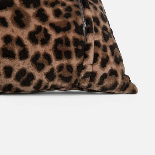 Nef-Nef Homeware Perna Cheetar Maro 45x45εκ. Nef-Nef Homeware Perna Cheetar Maro 45x45εκ.