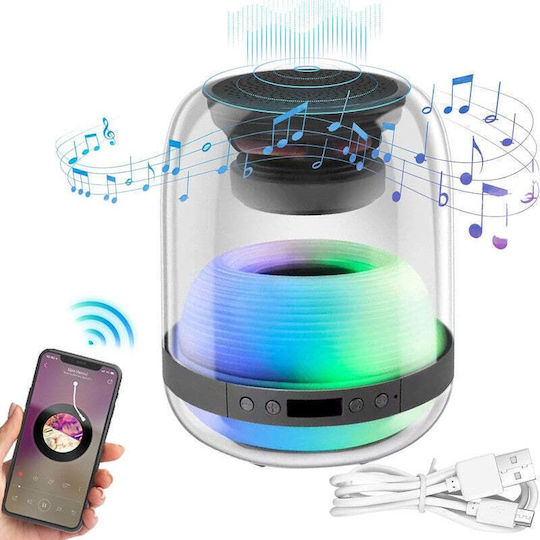 Bluetooth Speaker 10W With Battery Life Up To 15 Hours Transparent CY-L30