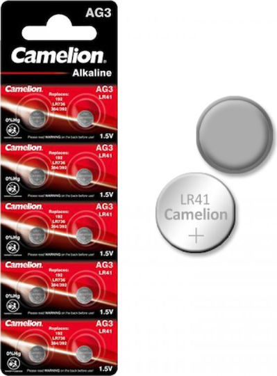 Camelion Baterii alcaline Baterii de ceas pentru ceasuri LR41 1.5V 10buc